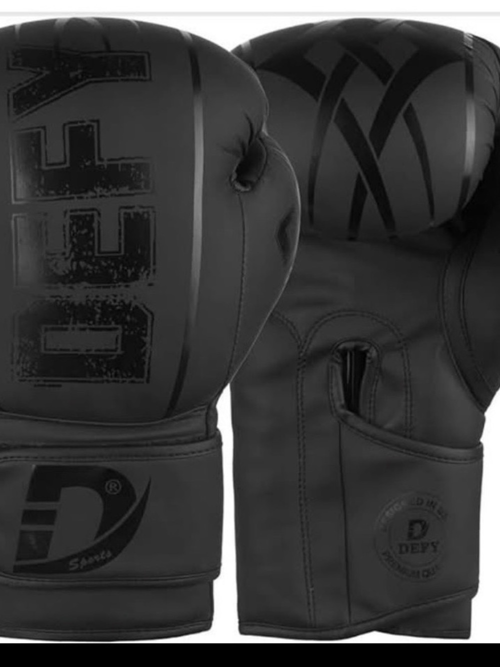 Women’s Black Boxing Gloves - Durable Training Mittens